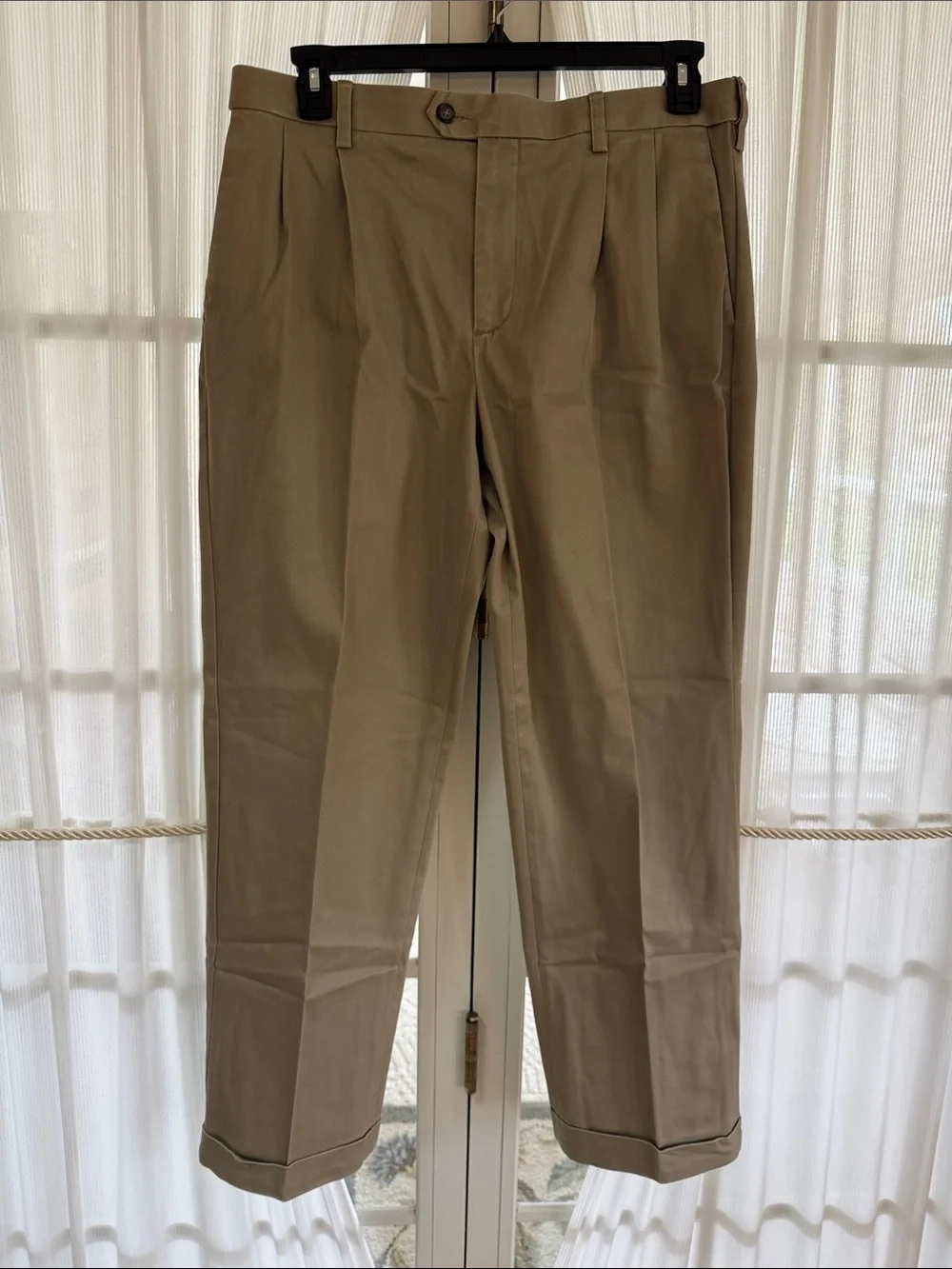 Croft & Barrow Classic Fit Khaki Chino Pants Size 34x30